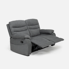 Vivo 2 Seater Ash Manual Recliner