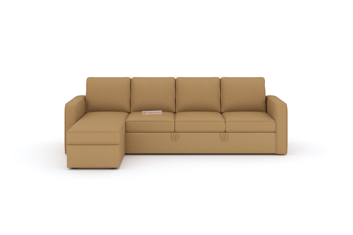 Melaka 3 Seater Sectional Sofa cum Bed - LHS - In House -Soft