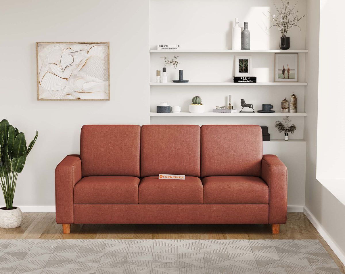 XILO 3 Seater Sofa - Tabasco