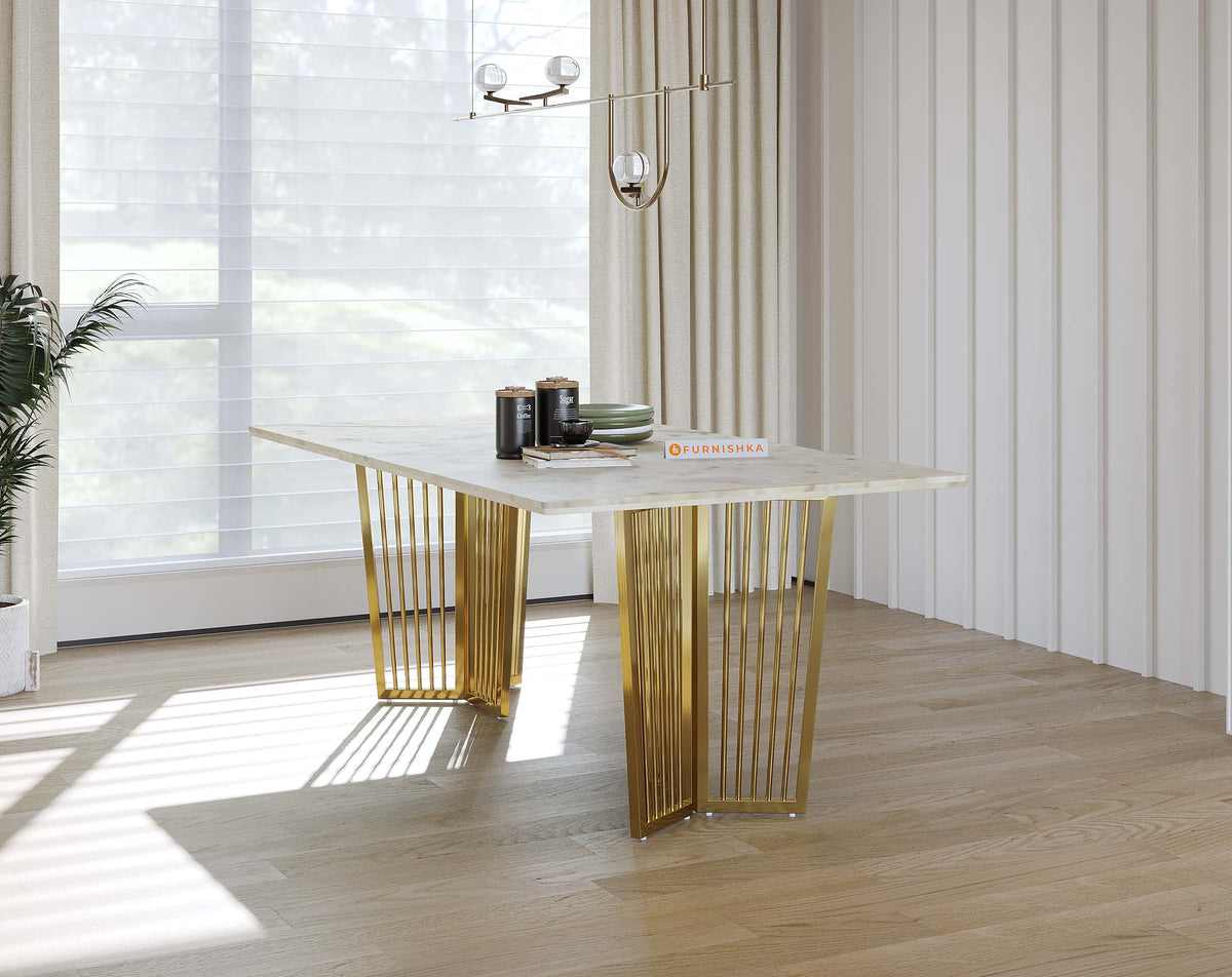 Barolo Dining Table with Australian Onyx Top - 6 Seater