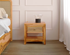 Tamara Bedside Table in Teak